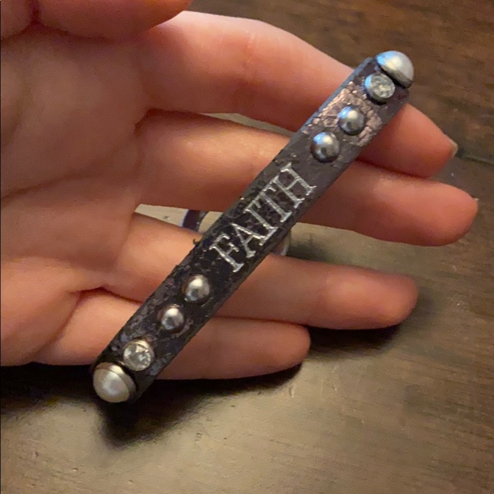 Faith bracelet